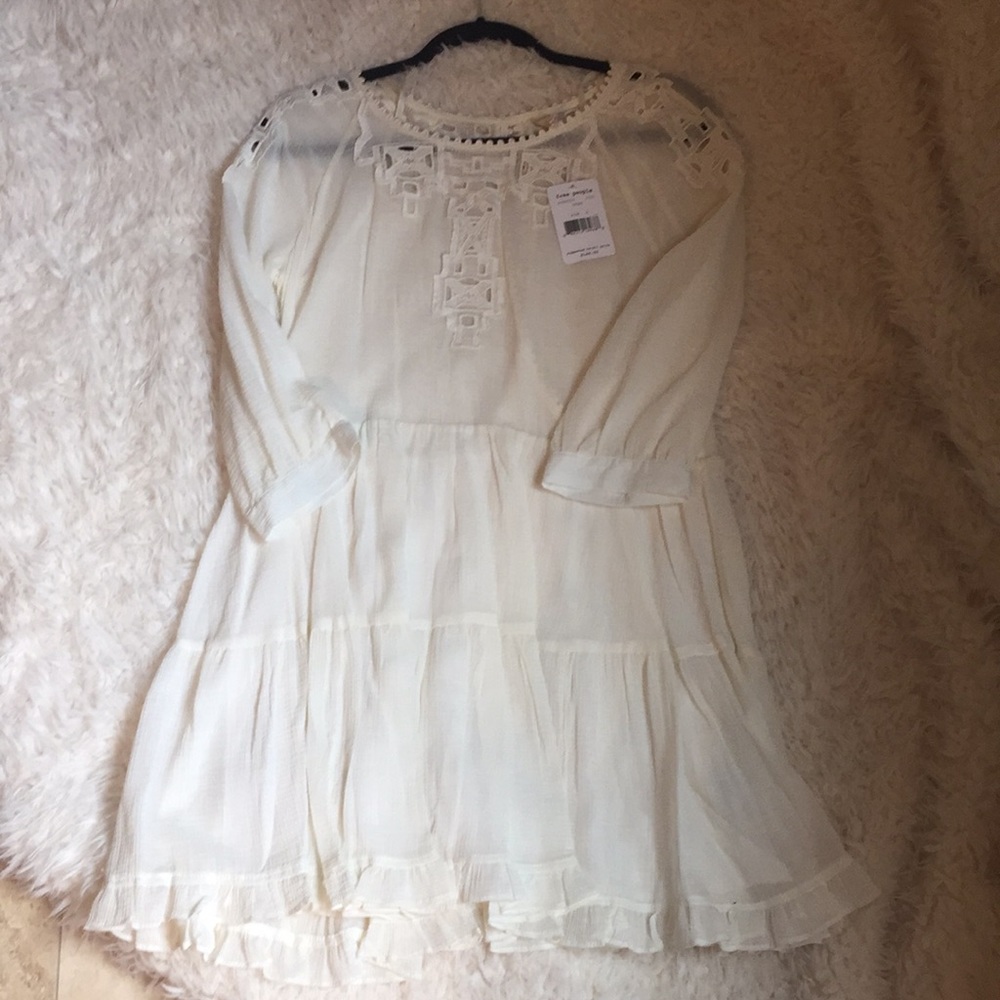 NWT Free People Ivory Dress Size Small